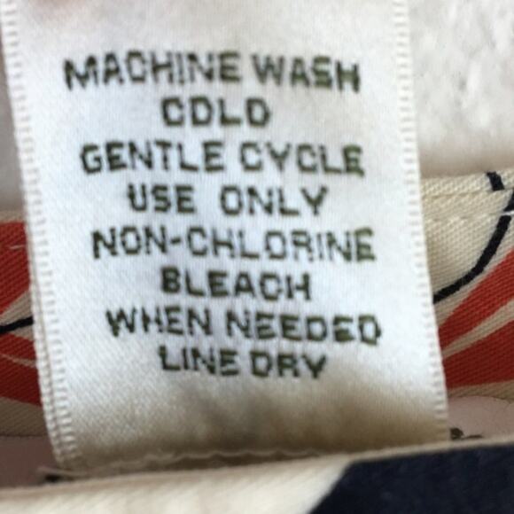 Norm Thompson Skirt Vintage Tropical Floral A-Line Retro Cruise Chic Size 8 - Picture 3 of 12